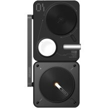 Бездротовий зарядний пристрій AULUMU M01 Charging Station 4 in 1 - Black: фото 1 з 13