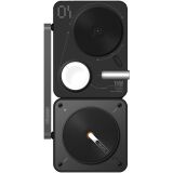 Бездротовий зарядний пристрій AULUMU M01 Charging Station 4 in 1 - Black: фото 1 з 13