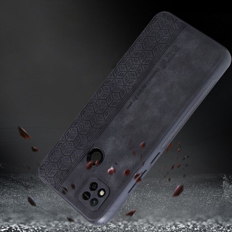 Чохол AZNS Leather Case для Xiaomi Redmi 10A - Black: фото 7 з 8