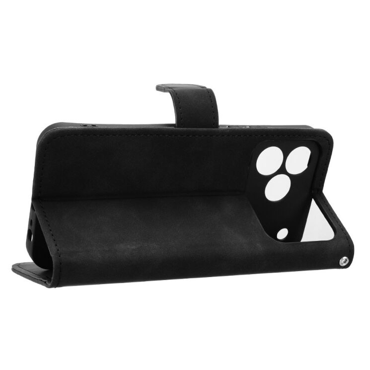 Чехол Deexe Classic Wallet для TECNO Spark 50 - Black: фото 4 из 6