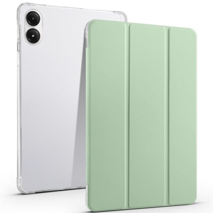 Чехол Deexe Crystal Back для Xiaomi Redmi Pad Pro / Poco Pad - Matcha Green: фото 1 из 5