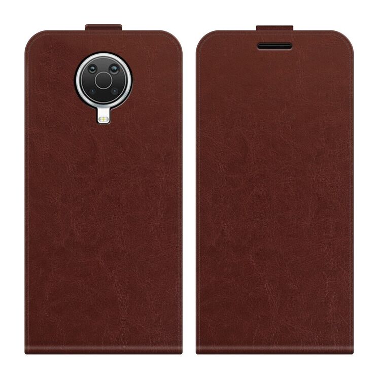 Чохол Deexe Flip Case для Nokia G10 / G20 - Brown: фото 1 з 11