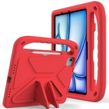 Чехол Deexe KickStand Cover для Apple iPad Pro 11 (2024) / Air 11 (2024) - Red: фото 1 из 7