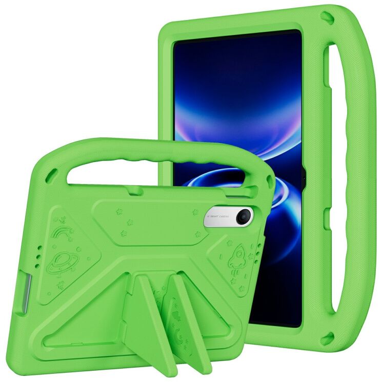 Чехол Deexe KickStand Cover для Xiaomi Redmi Pad 2 SE / Pad 2 9.7 - Green (407909G) Чехол Deexe KickStand Cover для Xiaomi Redmi Pad 2 SE / Pad 2 9.7 - Green: фото 1 из 7