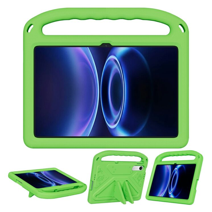 Чехол Deexe KickStand Cover для Xiaomi Redmi Pad 2 SE / Pad 2 9.7 - Green (407909G) Чехол Deexe KickStand Cover для Xiaomi Redmi Pad 2 SE / Pad 2 9.7 - Green: фото 2 из 7