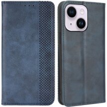 Чехол Deexe Retro Style для Apple iPhone 15 - Blue: фото 1 из 6