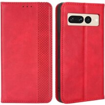 Чехол Deexe Retro Style для Google Pixel 7 Pro - Red: фото 1 из 7