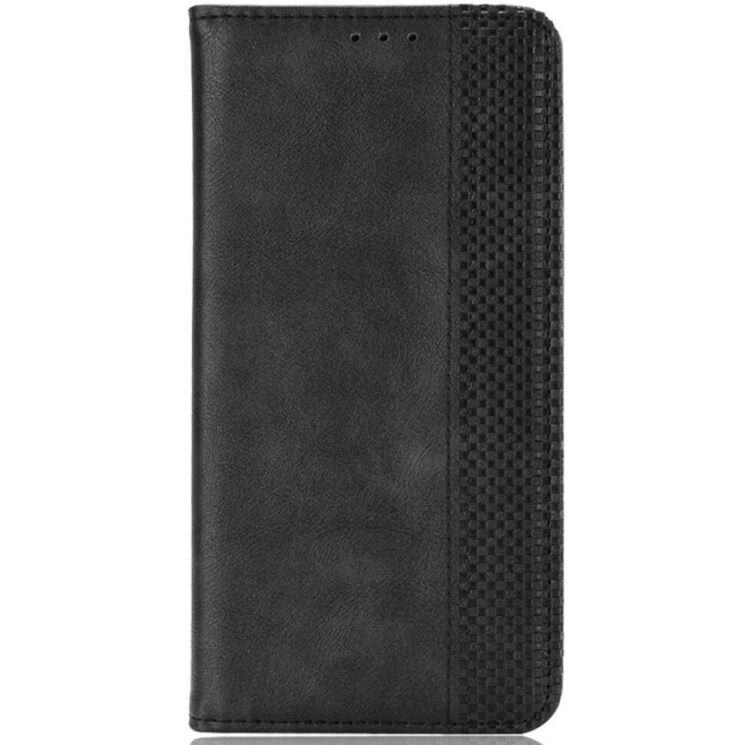 Чохол Deexe Retro Style для Honor Magic 6 Pro - Black: фото 5 з 7
