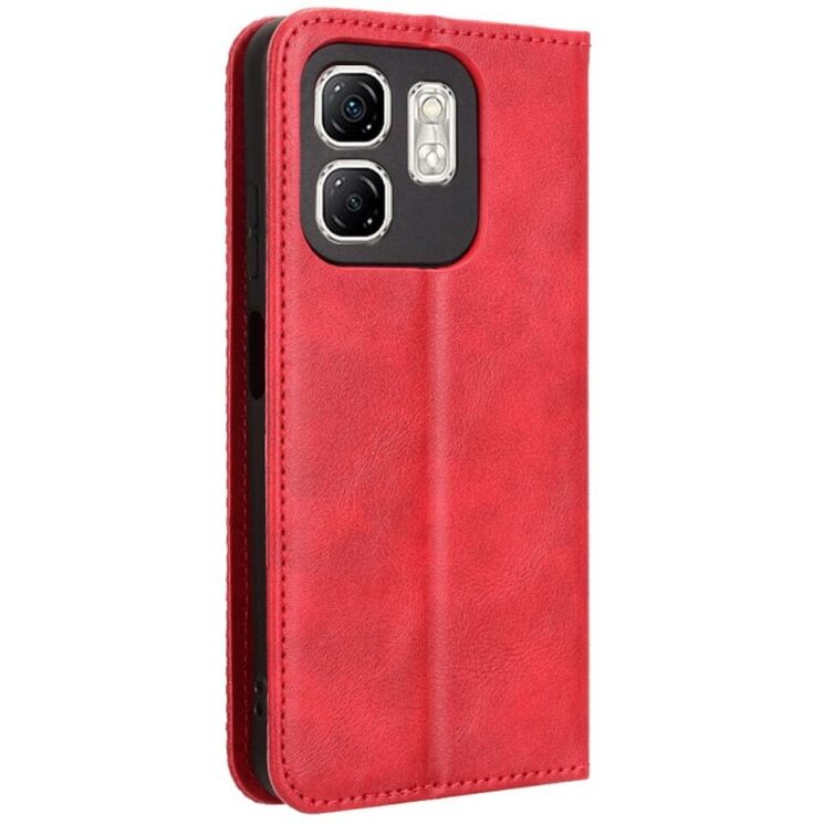 Чехол Deexe Retro Style для Infinix Smart 9 (X6532) / Hot 50i (X6531) - Red: фото 6 из 7