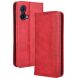 Чохол Deexe Retro Style для Motorola Moto G85 - Red (357011R). Фото 1 з 7