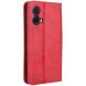 Чохол Deexe Retro Style для Motorola Moto G85 - Red (357011R). Фото 6 з 7