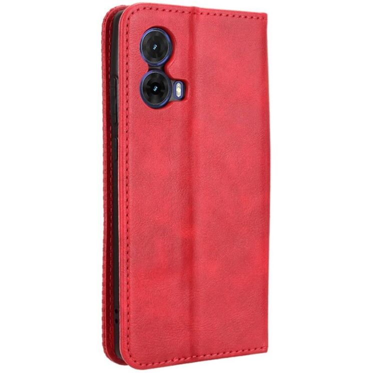 Чохол Deexe Retro Style для Motorola Moto G85 - Red: фото 6 з 7
