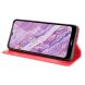 Чехол Deexe Retro Style для Nokia C10 / C20 - Red (274207R). Фото 4 из 17