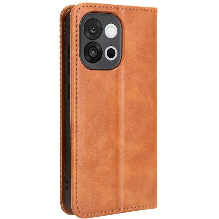 Чохол Deexe Retro Style для OnePlus 13T - Brown: фото 7 з 19