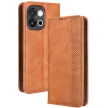 Чохол Deexe Retro Style для OnePlus 13T - Brown: фото 1 з 19