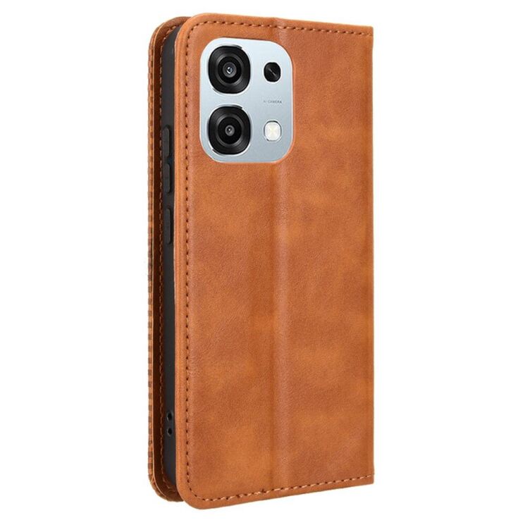 Чохол-книжка Deexe Retro Style для OPPO A6 Pro - Brown (402304Z) Чохол-книжка Deexe Retro Style для OPPO A6 Pro - Brown: фото 7 з 7