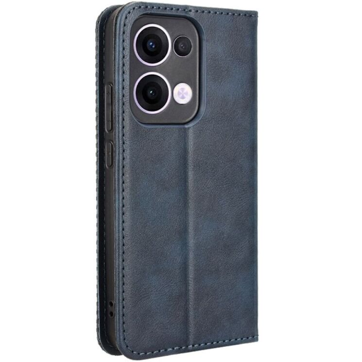 Чехол Deexe Retro Style для OPPO Reno 13 5G - Blue: фото 6 из 7