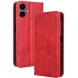 Чехол Deexe Retro Style для Samsung Galaxy A06 (A065) - Red (365101R). Фото 1 из 7
