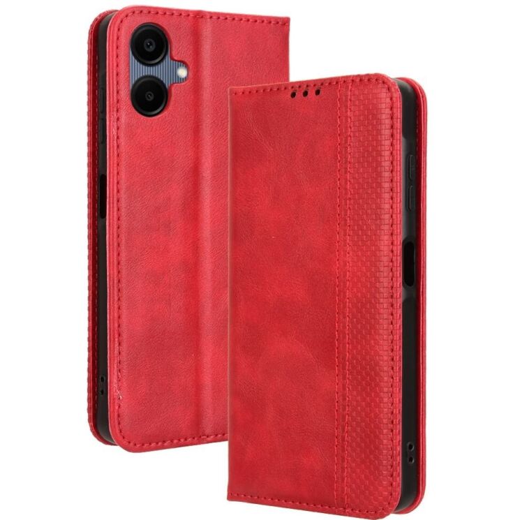 Чехол Deexe Retro Style для Samsung Galaxy A06 (A065) - Red: фото 1 из 7