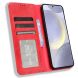 Чехол Deexe Retro Style для Samsung Galaxy S24 FE (S721) - Red (367594R). Фото 2 из 7