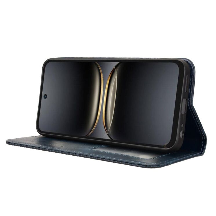 Чехол-книжка Deexe Retro Style для TECNO Spark 40C - Blue: фото 7 из 18