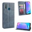 Чехол Deexe Retro Style для VIVO Y17 / Y15 - Blue (225707L)