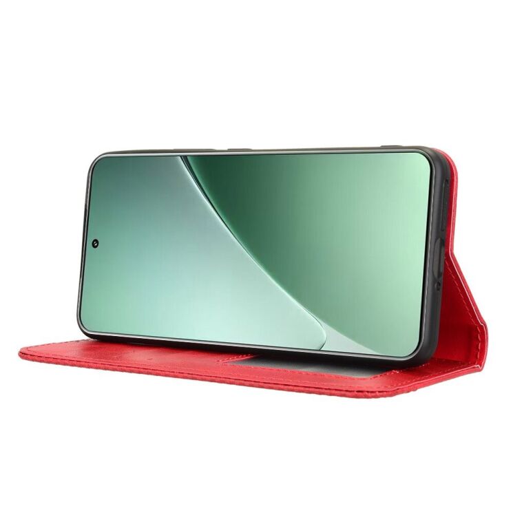 Чехол Deexe Retro Style для Xiaomi 15 - Red: фото 4 из 7