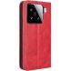 Чехол Deexe Retro Style для Xiaomi 15 - Red (371201R). Фото 6 из 7