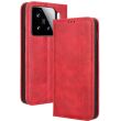 Чехол Deexe Retro Style для Xiaomi 15 - Red (371201R)