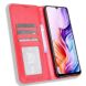 Чехол Deexe Retro Style для ZTE Nubia V70 Max - Red (381202R). Фото 4 из 18