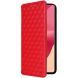 Чохол Deexe Rhombus Book для Motorola Edge 50 Fusion - Red (354256R). Фото 8 з 9