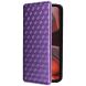 Чехол Deexe Rhombus Book для Motorola Moto G15 / G15 Power - Purple (372611V). Фото 6 из 10