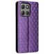 Чехол Deexe Rhombus Book для Motorola Moto G15 / G15 Power - Purple (372611V). Фото 8 из 10