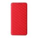 Чохол Deexe Rhombus Book для Motorola Moto G86 - Red (383318R). Фото 7 з 10