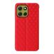 Чохол Deexe Rhombus Book для Motorola Moto G86 - Red (383318R). Фото 8 з 10