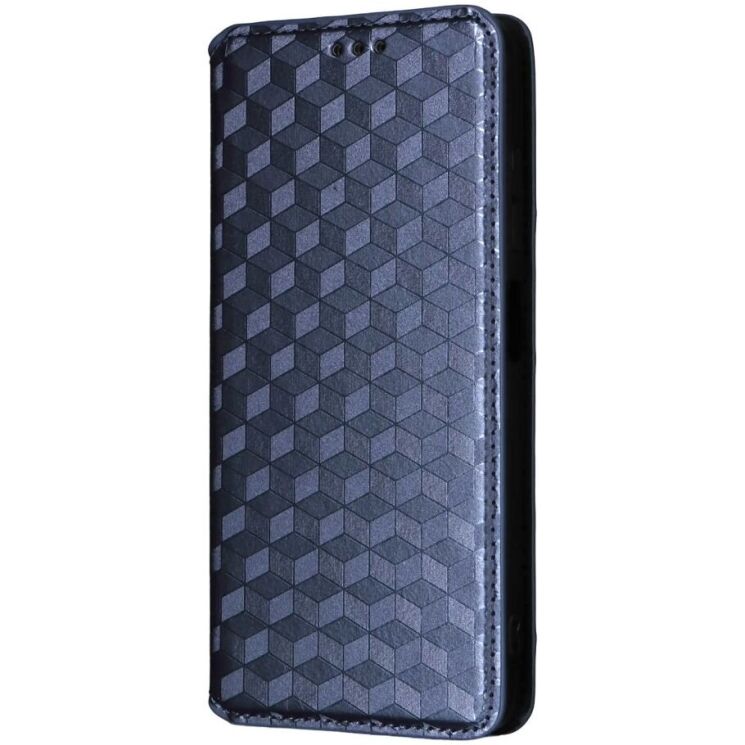Чохол Deexe Rhombus Book для ZTE Nubia V70 Design - Blue: фото 7 з 10