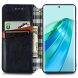 Чехол Deexe Rhombus Wallet для Honor Magic 5 Lite - Black (335227B). Фото 2 из 9