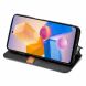 Чехол Deexe Rhombus Wallet для Infinix Hot 40i - Black (345022B). Фото 3 из 6