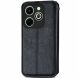 Чехол Deexe Rhombus Wallet для Infinix Hot 40i - Black (345022B). Фото 5 из 6