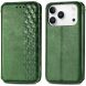 Чохол Deexe Rhombus Wallet для iPhone 18 Pro Max / 17 Pro Max - Green (423828G). Фото 1 з 6