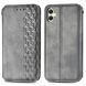 Чехол Deexe Rhombus Wallet для Samsung Galaxy A06 (A065) - Grey (365117H). Фото 1 из 6