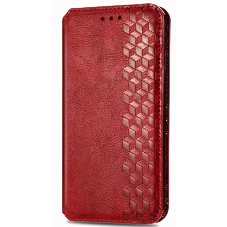 Чехол Deexe Rhombus Wallet для Xiaomi 13T / 13T Pro - Red: фото 5 из 10