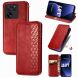 Чехол Deexe Rhombus Wallet для Xiaomi 13T / 13T Pro - Red (338476R). Фото 4 из 10