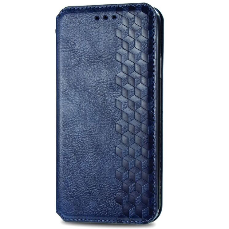 Чехол Deexe Rhombus Wallet для Xiaomi 14T Pro - Blue: фото 4 из 9