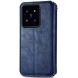 Чехол Deexe Rhombus Wallet для Xiaomi 14T Pro - Blue (365602L). Фото 5 из 9
