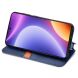 Чехол Deexe Rhombus Wallet для Xiaomi Poco F5 / Redmi Note 12 Turbo - Blue (327338L). Фото 3 из 6