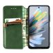 Чохол Deexe Rhombus Wallet для ZTE Blade A75 - Green (361512G). Фото 2 з 9