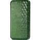 Чохол Deexe Rhombus Wallet для ZTE Blade A75 - Green (361512G). Фото 4 з 9