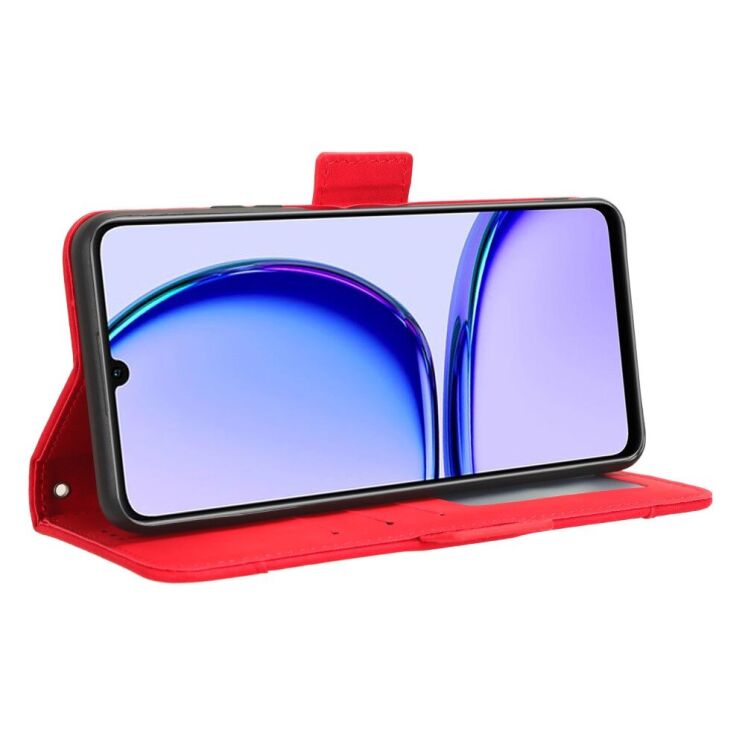 Чехол Deexe Wallet Stand для Realme C53 / C51 / Note 50 - Red: фото 4 из 7