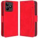 Чехол Deexe Wallet Stand для Realme C53 / C51 / Note 50 - Red (338642R). Фото 1 из 7